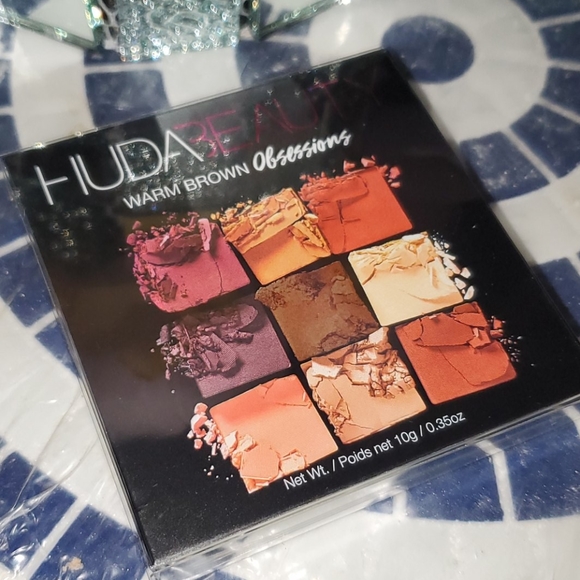 Huda Beauty Obsessions Eye Shadow Warm Brown - Picture 2 of 5